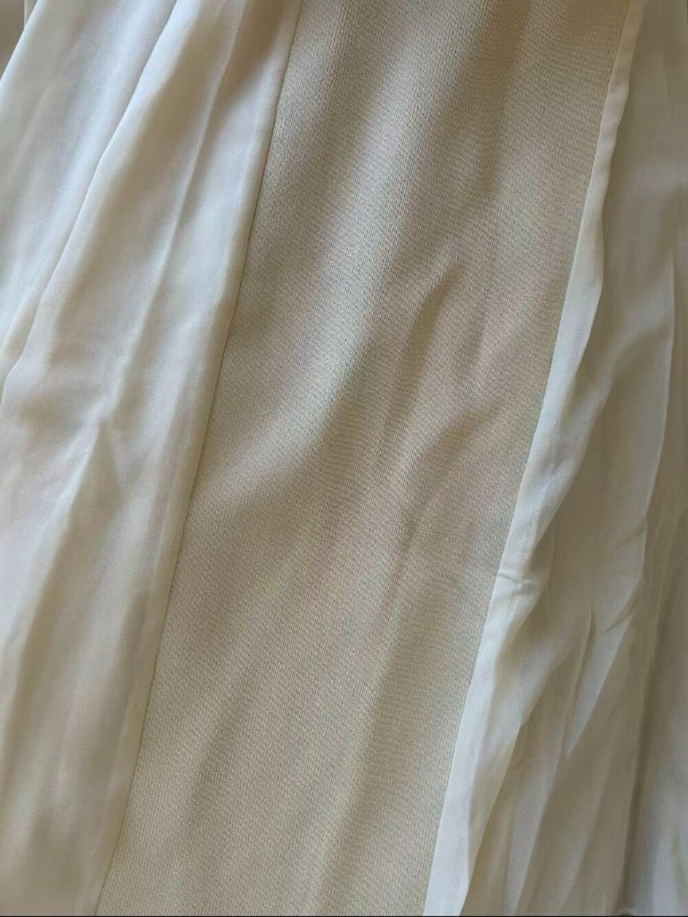 ✨ SALE Meshki Soleil Knit And Mesh Halter Maxi Dress Small Cream Wedding Event - Picture 13 of 14